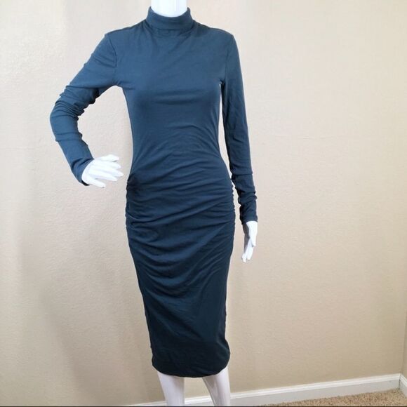 James Perse Dresses & Skirts - James Perse Turtleneck Midi Dress